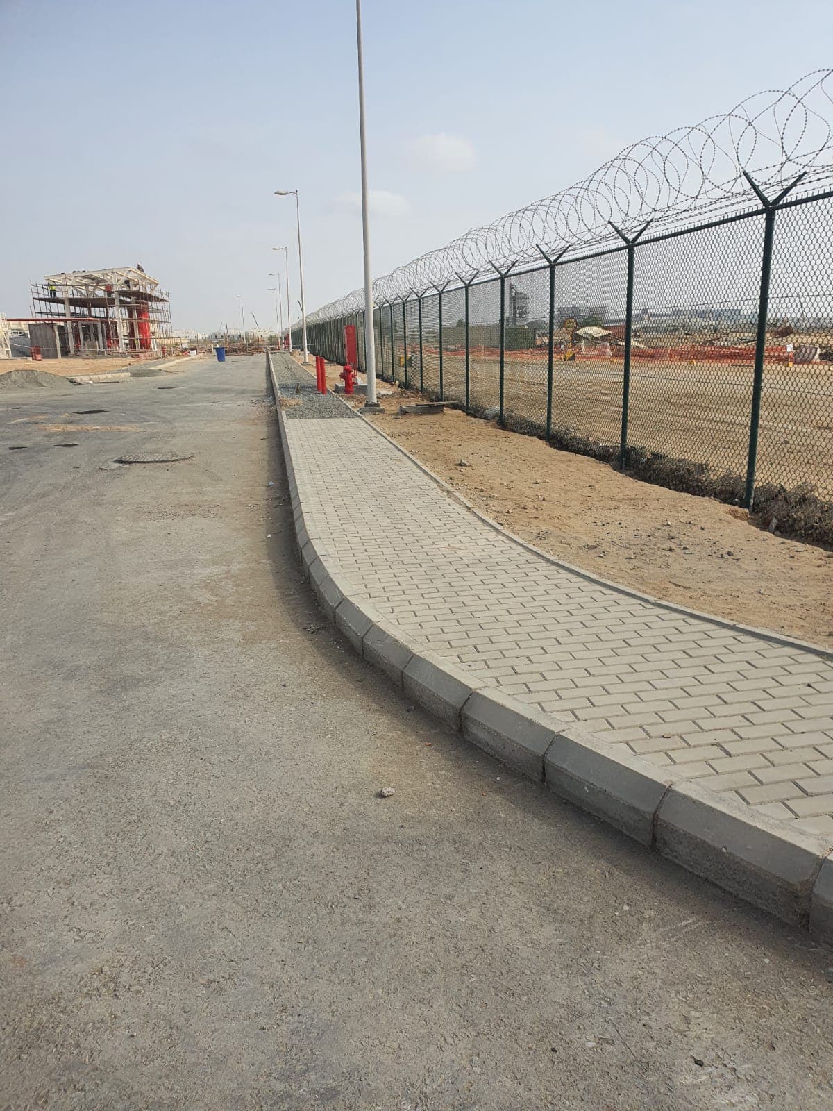 أعمال طرق وأرصفة وإنارة — 2