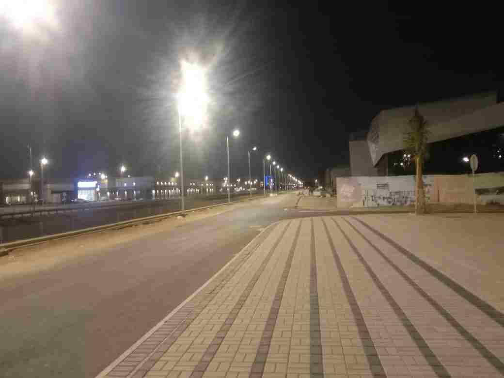 أعمال طرق وأرصفة وإنارة — 17